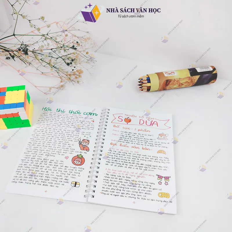 Sổ Tay Takenote Văn 6 Chân Trời - Tổng Hợp Kiến Thức Môn Văn Lớp 6 - Phiên Bản Mới Nhất- Khổ Giấy A5 3