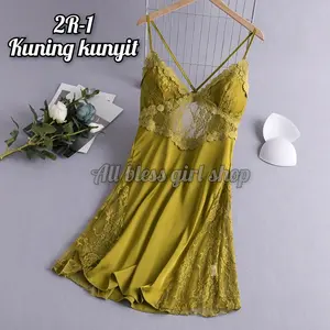 Baju tidur impor Lingerie sexy  Dress Wanita bahan premium 2R