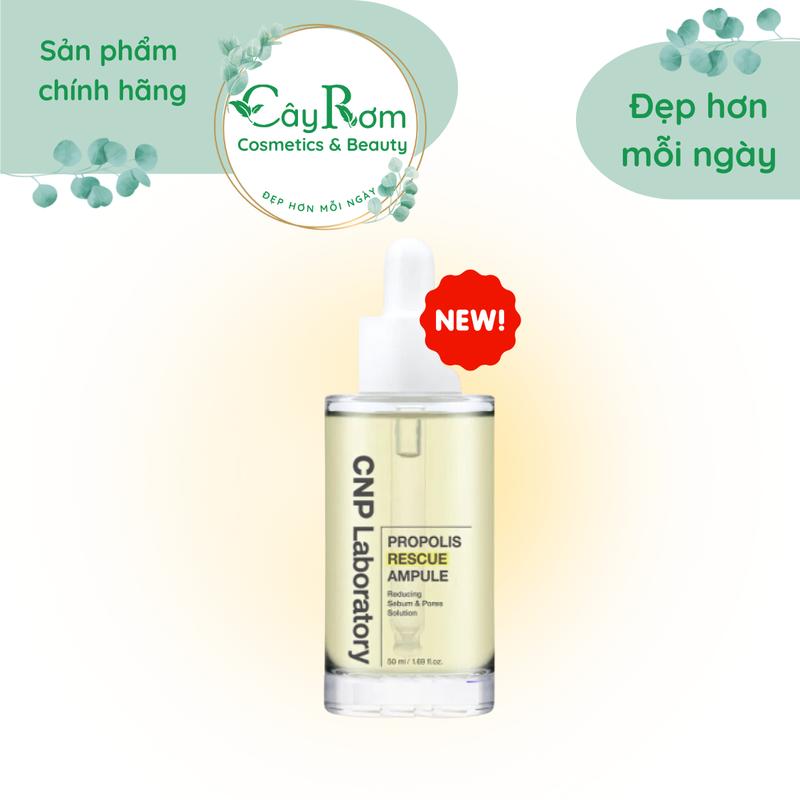 [CR] [Bản mới 50ml] Serum Keo Ong CNP Laboratory Propolis Energy Ampule/ Rescue Ampule 50ml cnp  olive