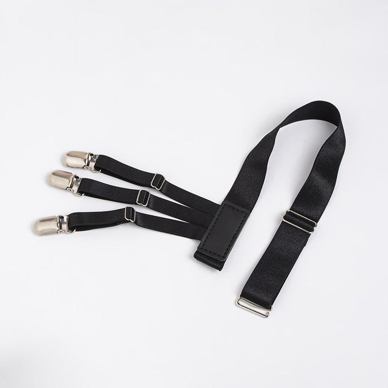 Product Introduction of Kẹp Tất Và Áo Sơ Mi Co Giãn Có Thể Điều Chỉnh Unisex, Thiết Kế Kẹp Ba, Thích Hợp Sử Dụng Trong Kinh Doanh Và Sử Dụng Thường Ngày Sắp Xếp Gọn Gàng Và Dễ Phối Đồ 7