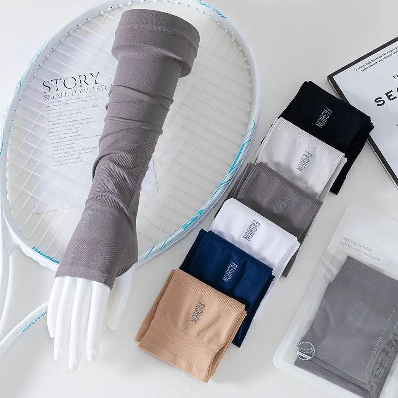 Găng tay nam nữ chống nắng, gang tay xỏ ngón, ống tay đi phượt chống tia UV [Lù store] Sport