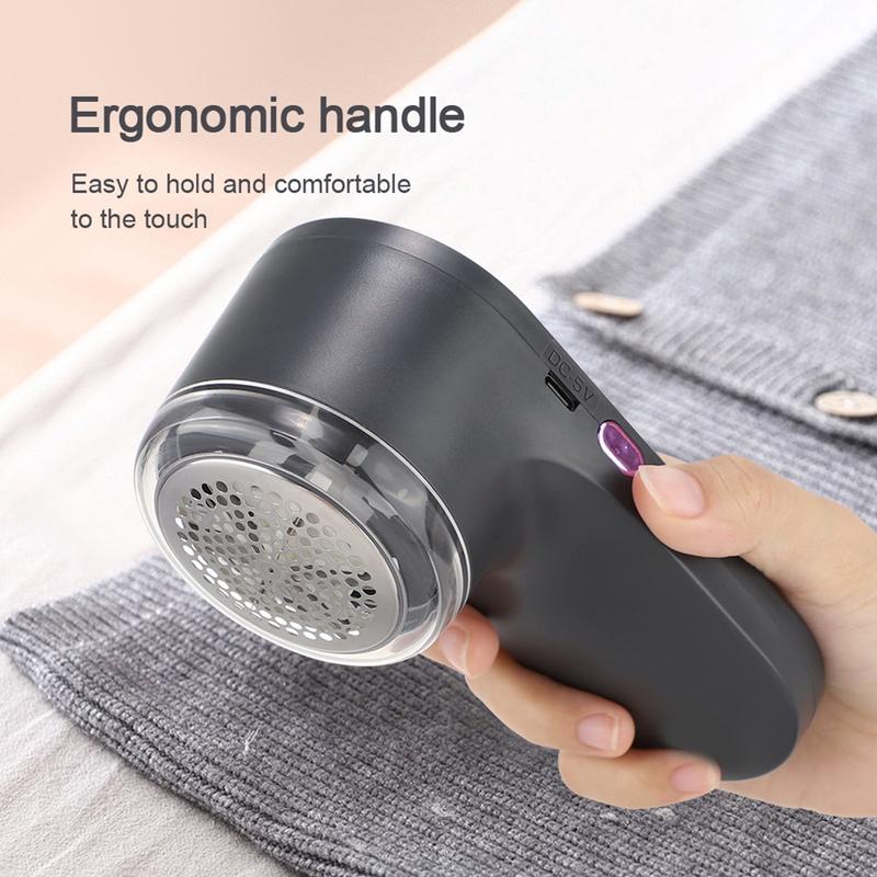 Electric Lint Remover Rechargeable Bobble Fabric Shaver for Clothes Clothing 3