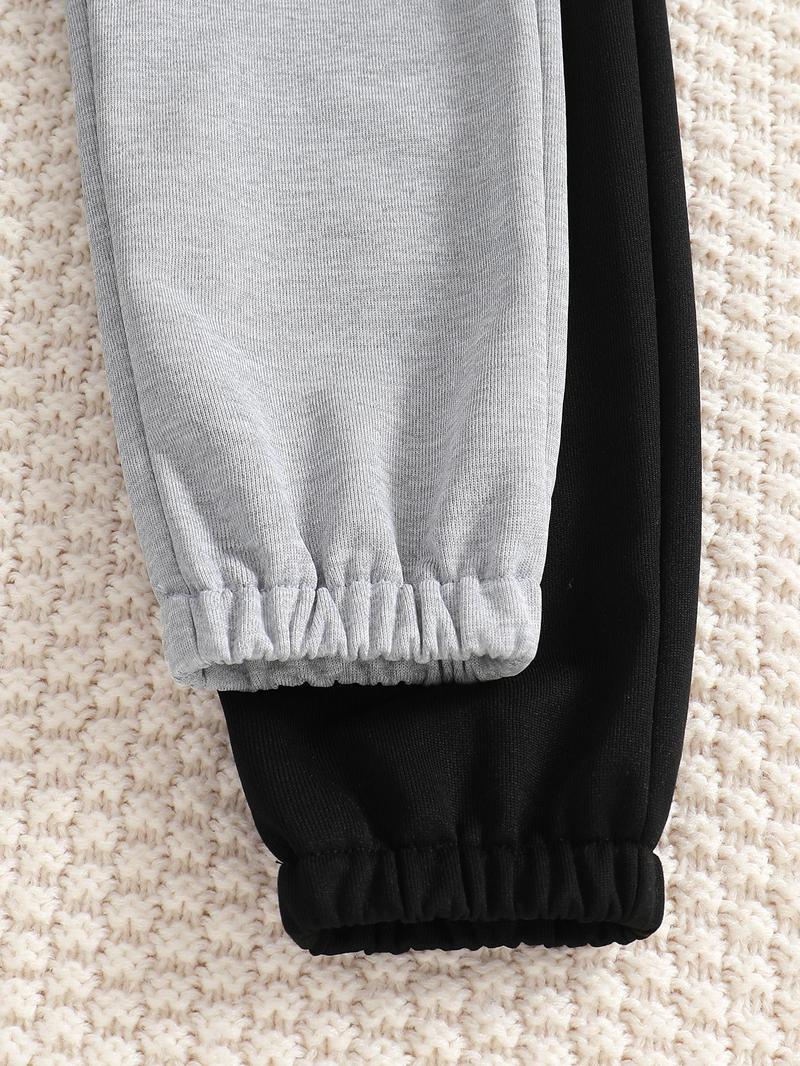 Product Introduction of Girl's Heart Print Pocket Jogger Pants, Casual Comfy Sweatpants for Daily Wear, Kids Bottoms for Fall & Winter 16