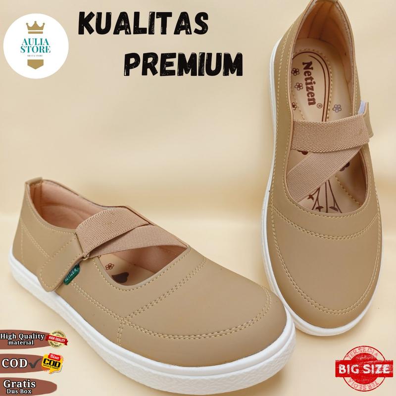 slip on wanita model kickers tersedia bigsize 41-45. New aulia 31 (netizen) Karet Shoes 1