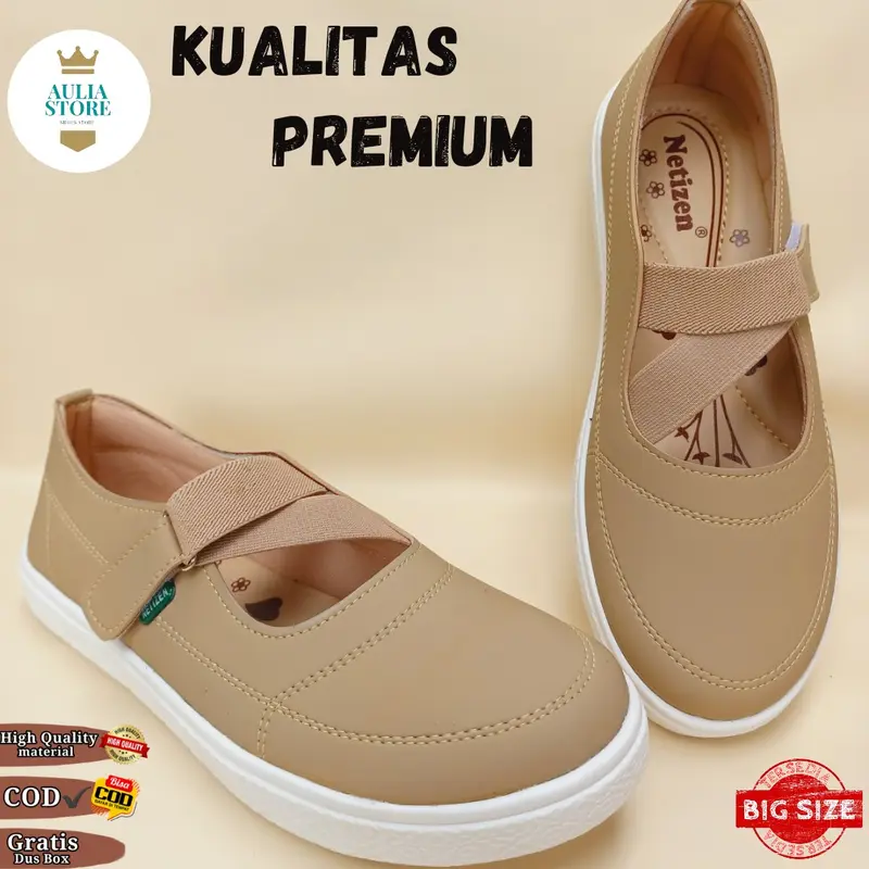 slip on wanita model kickers tersedia bigsize 41-45. New aulia 31 (netizen) Karet Shoes 0