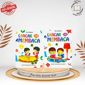 Paket Cerdas  2 Buku Lancar Membaca 2A & 2B // Panduan Belajar Lancar Membaca Asyik Untuk Anak PAUD-TK dan Jadikan Anak Sang Juara