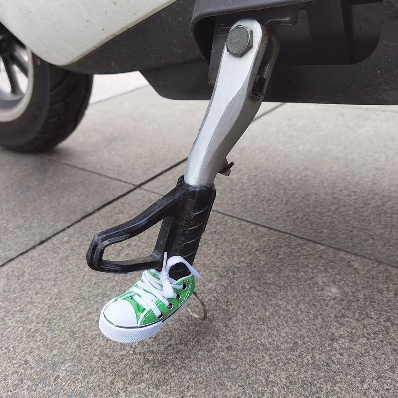 Product Introduction of 7.5CM mini canvas shoes keychain fashion small shoes car bag pendant 21