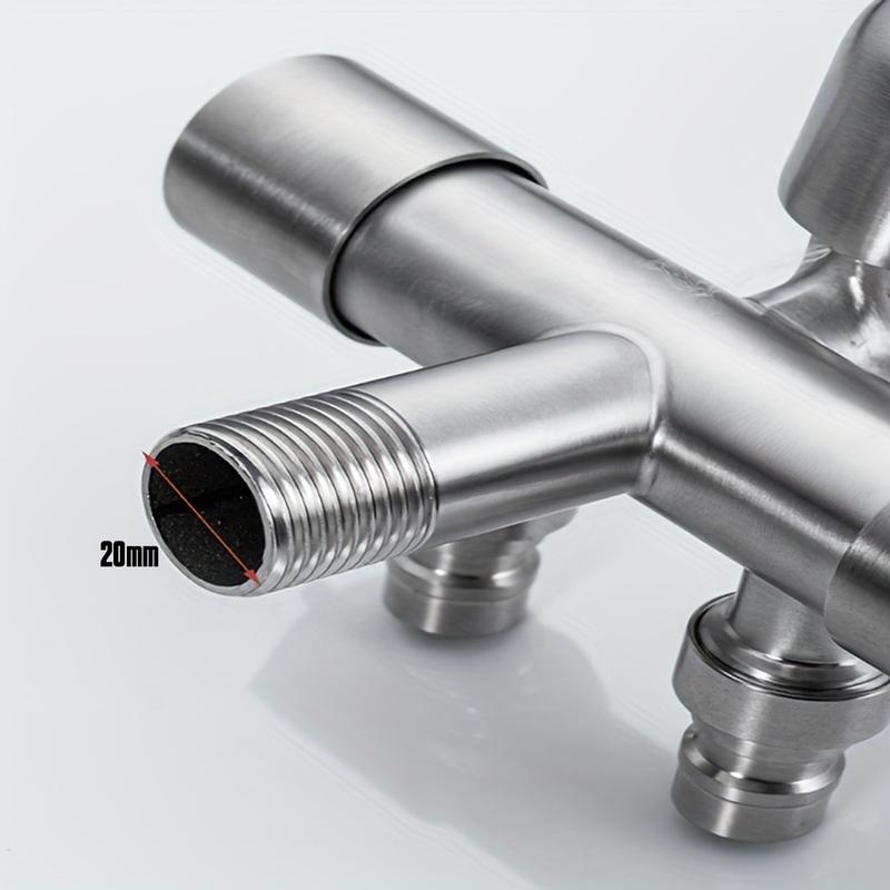 Product Introduction of Van nước chia 3 cổng xả Chất liệu SUS 304 Stainess Steel, Thép không gỉ ren 20mm, 21mm Minh House 41