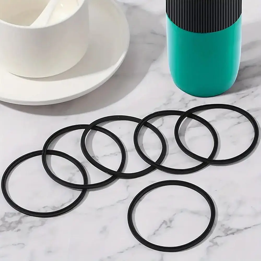Mug Perjalanan, Tahan Lama, 16oz & 20oz, dengan Meterai Penutup Tumbler, Gasket Pengedap Hebat, Cincin Pengedap Botol Air Silikon, Cincin Pengedap Cawan Kalis Air, Gasket Kalis Bocor, Tersedia dalam 1 atau 2 keping