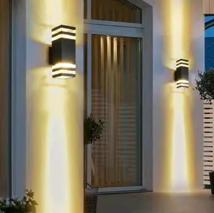 LAMPU HIAS DINDING RUMAH MINIMALIS bohlam pvc Hitam Lampu-Lampu Chandelier Blue garansi pabrik produksi lampu dinding luar ruangan lampu tiang  depan rumah bulat lampu