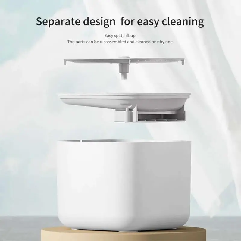Bình Máy Uống Nước Cho Mèo, Dung Tích Lớn (3L), Đài Phun Nước Tự Động Lọc Tuần Hoàn, Chạy Bằng USB, Không Tiếng Ồn, Thích Hợp Cho Mèo, Máy Uống Nước 3