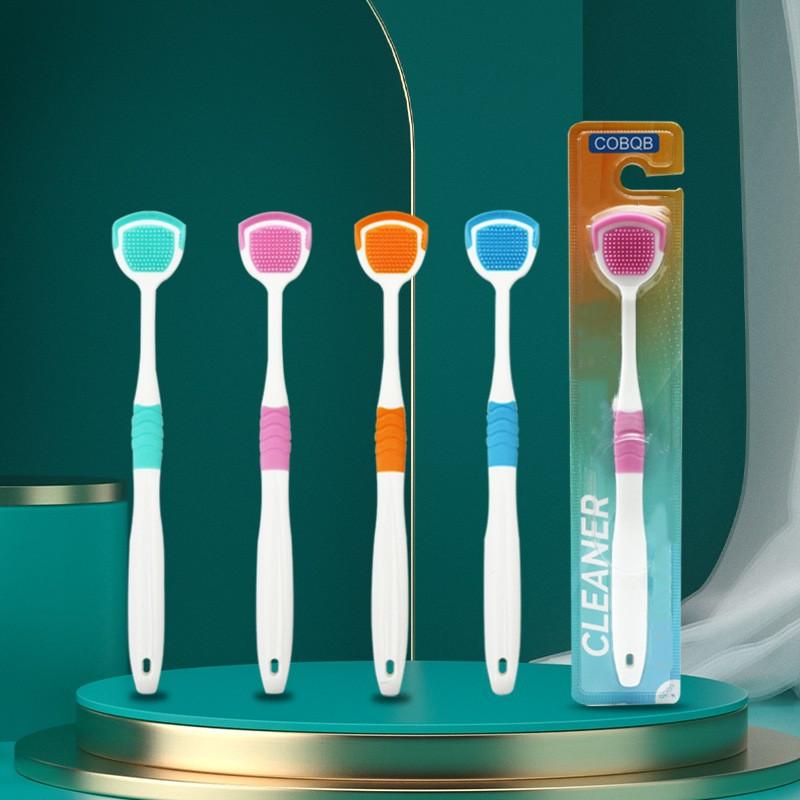 Dụng Cụ Cạo Làm Sạch Lưỡi, 1 Cái, Không Mùi, Dụng Cụ Vệ Sinh Răng Miệng, Giúp Hơi Thở Tươi Mát Và Cảm Giác Vị Thơm Được Cải Thiện 1