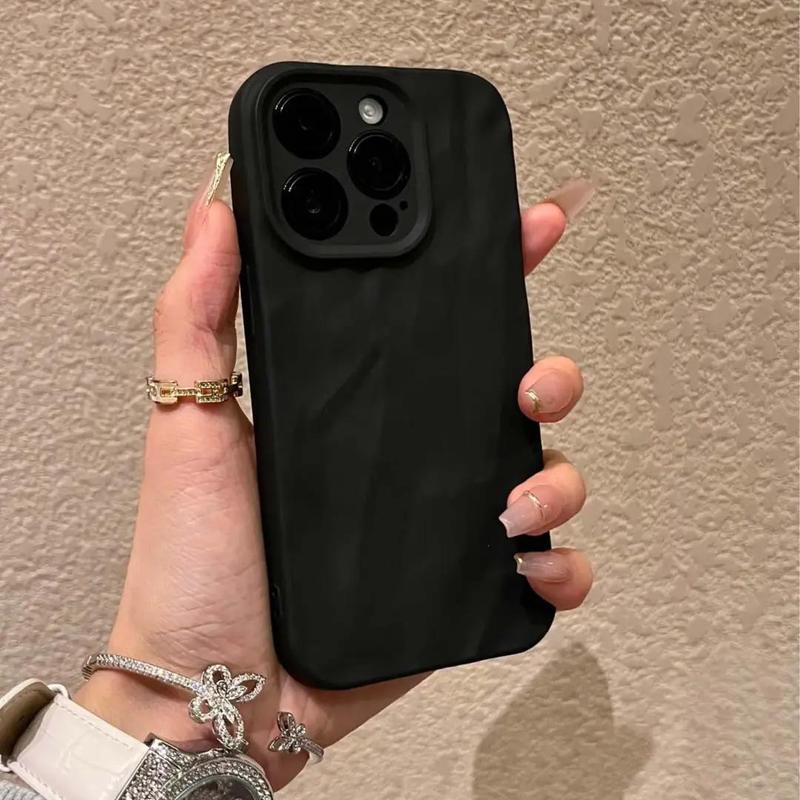 Ốp Điện Thoại, Thiết Kế Tối Giản, Màu Trơn Tương Thích Với iPhone 14, 16, 12, 13, 15, 11, Pro Max, 13PRO, XR, X, XS, XSMAX, 7 PLUS, 16PROMAX, 14PRO, 8 PLUS, Vỏ Bảo Vệ Thẩm Mỹ, Dễ Thương, Chống Sốc, Thích Hợp Cho Bé Trai Và Bé Gái