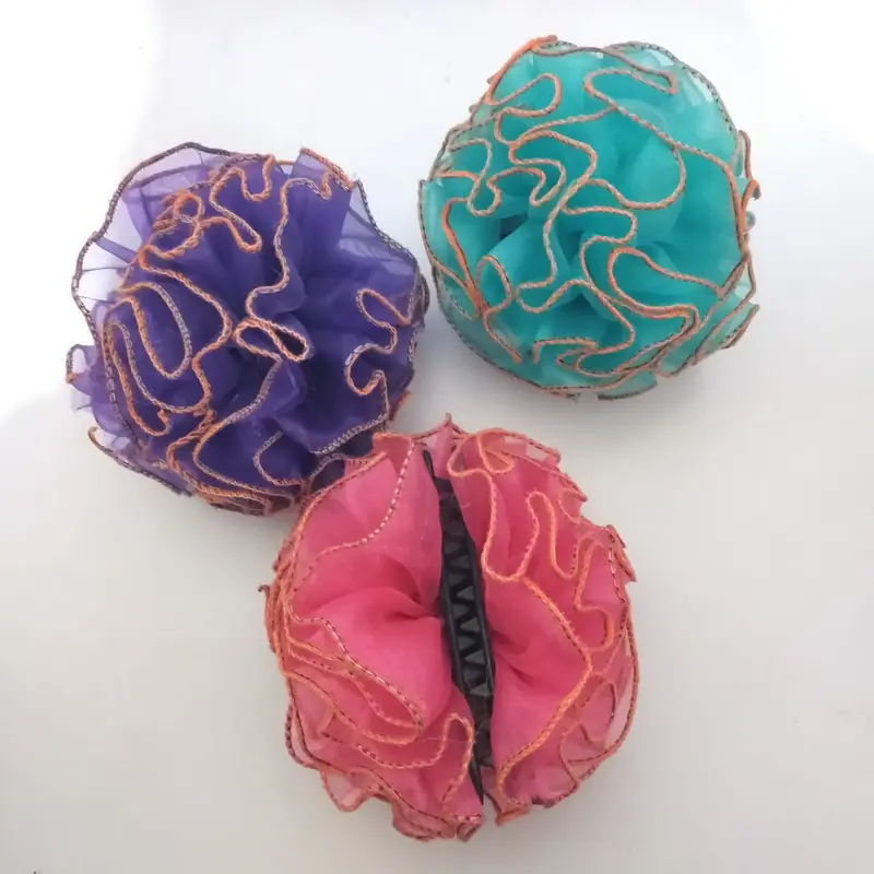 Jedai Cepol Hijab Jilbab Scrunchie Jumbo | Aksesoris Rambut 5