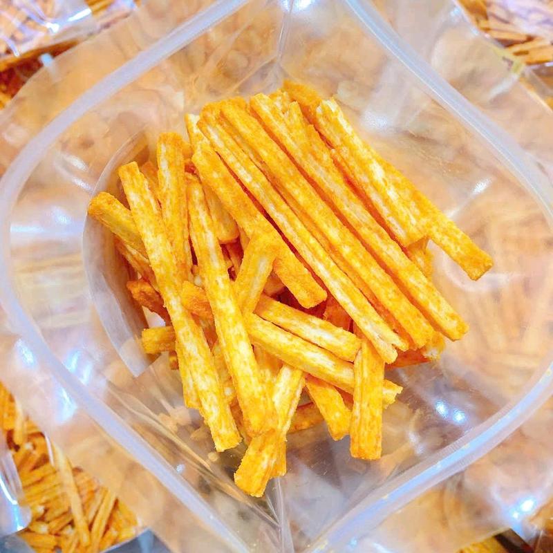 500g khoai tây phô mai que bim bim( 2 bịch 250g) batuyet  live Ăn Vặt Food Thức Ăn Snack