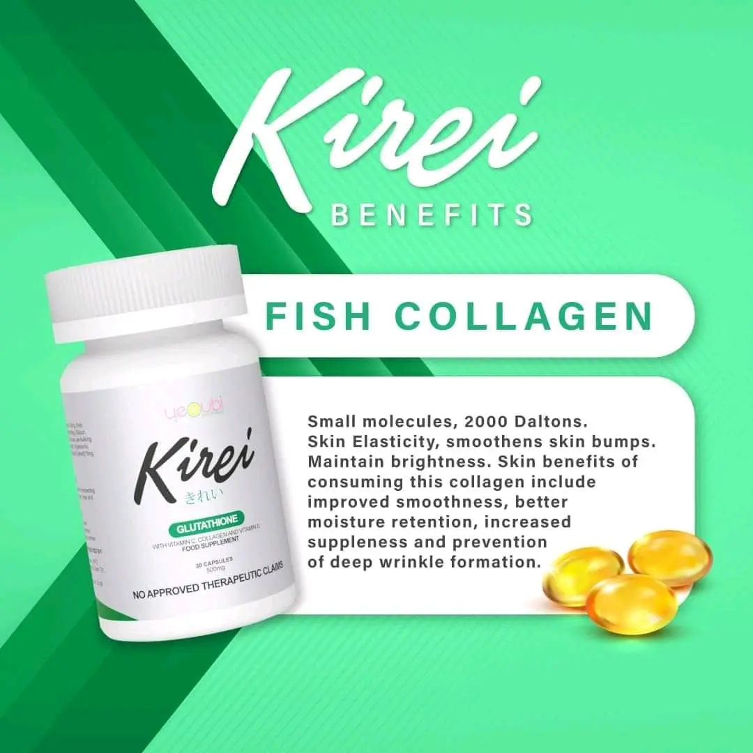 ORIGINAL KIREI GLUTATHIONE with Vitamin E and C(30 capsules)