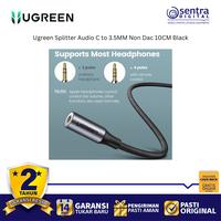 Gambar Ugreen 70858 Splitter Audio USB-C to 3.5mm Non DAC 10CM Black | Adapter Jack Headphone dari Sentra Digital Kota Surabaya 5 Tokopedia