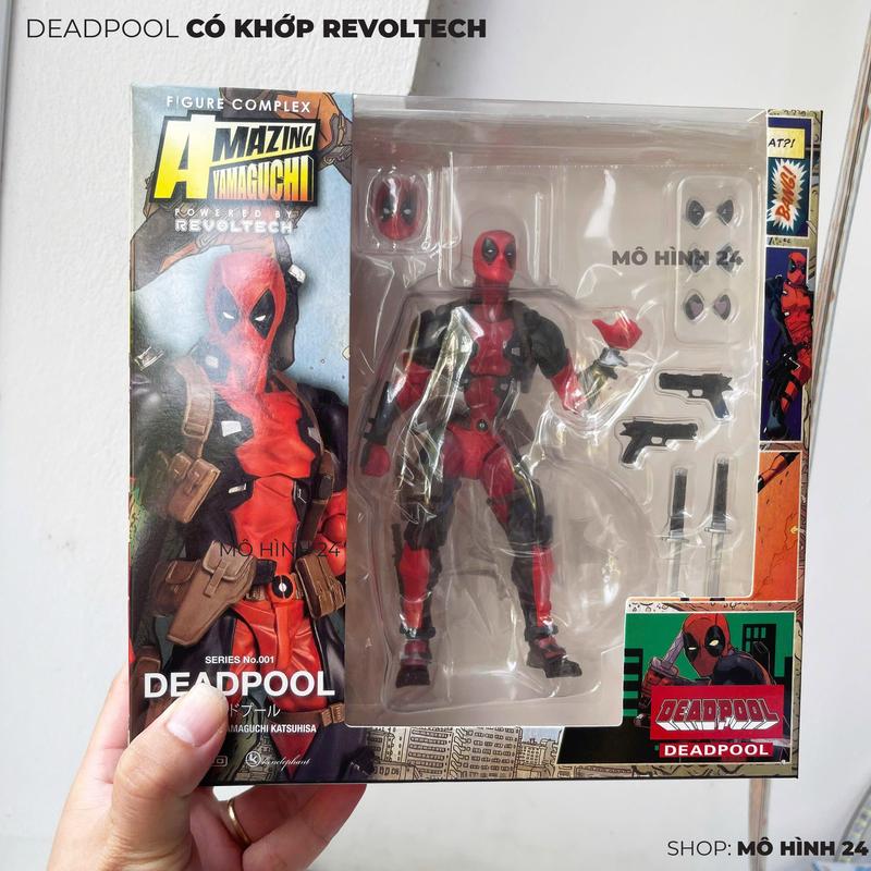 Product Introduction of Mô Hình Deadpool Có Khớp Cử Động Revoltech Full phụ kiện 16cm Figure Dead Pool Amazing yamaguchi figure complex marvel 23