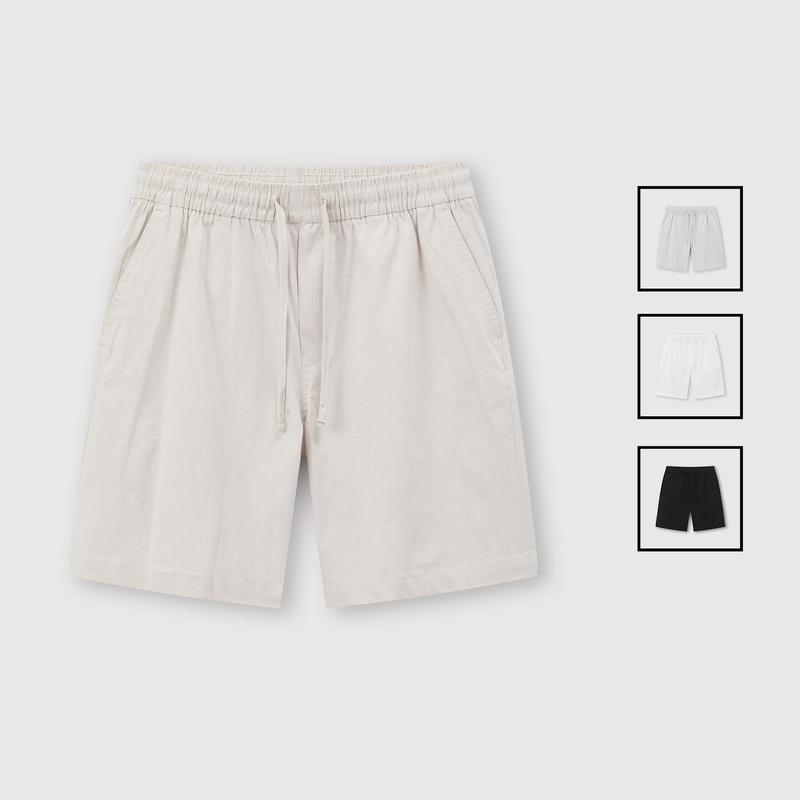 Quần short ROWAY, vải linen co giãn nhẹ | short linen