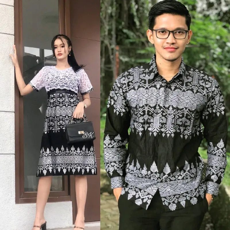 couple dress Anjani silver Katun 1
