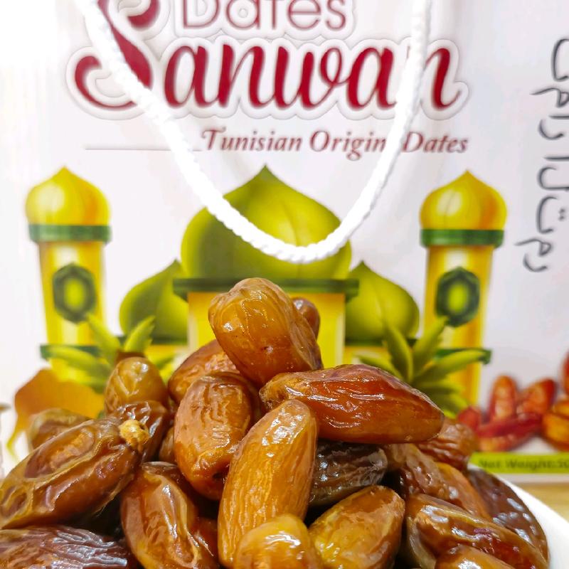 Chà Là Sấy Dẻo Sanwan Tunisia Origin Túi Xách 500gr - Snack Ăn Vặt Nuts Food Thức Ăn ăn nhanh ăn liền chà là chà là trái cây sấy trái cây sấy dẻo chà là mật nhập khẩu cha la Cay Chua
