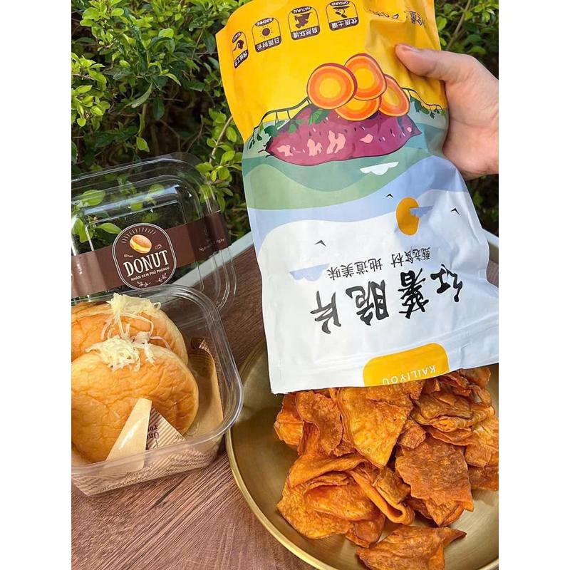 Khoai Lang Mật Sấy Giòn Kailiyou Hàng Nội Địa Trung - Túi 250g - Ăn Vặt, Snack - Bánh kẹo tết 2025