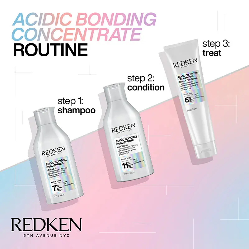 Redken Acidic Bonding Concentrate Pack Conditioner Haircare Salicylic 7