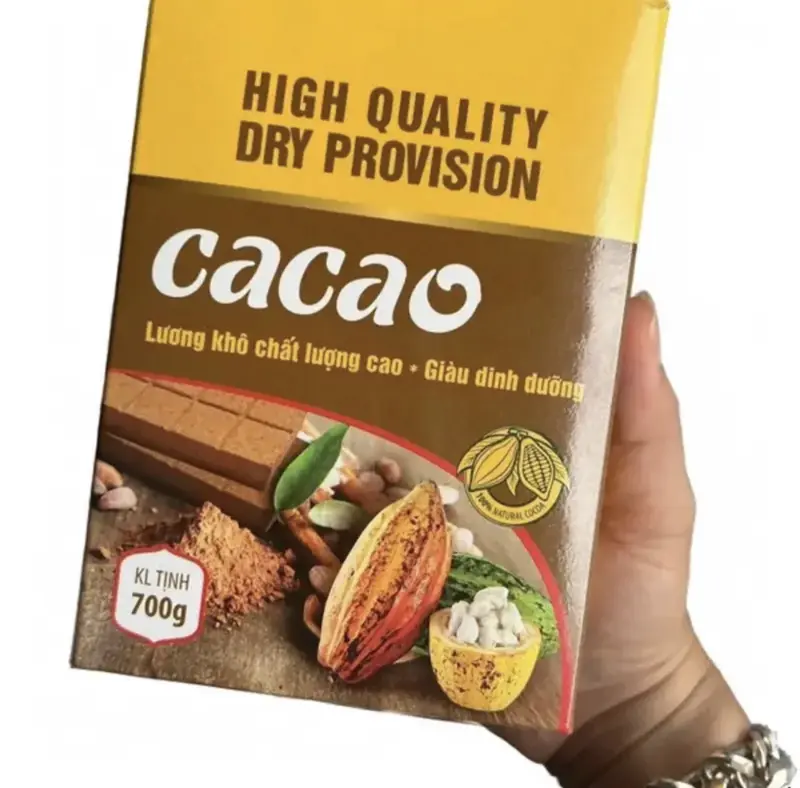 Lương Khô Cacao thơm ngon dinh dưỡng 0