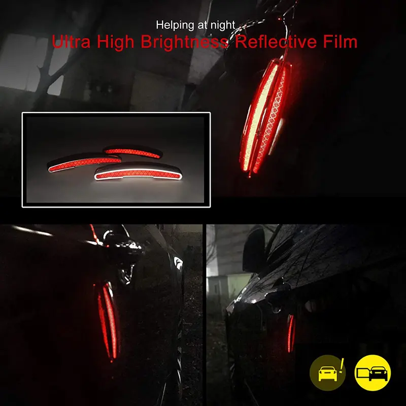 Autoban Wine Art Safety Reflection Door Guard / Pelindung Pintu Mobil Reflektor Premium 2