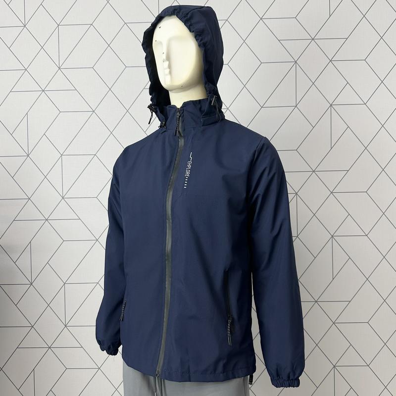 Áo khoác gió nam 2 lớp chống nước, chống mưa, chống gió, ngăn tia UV - Áo vải gió tráng bạc