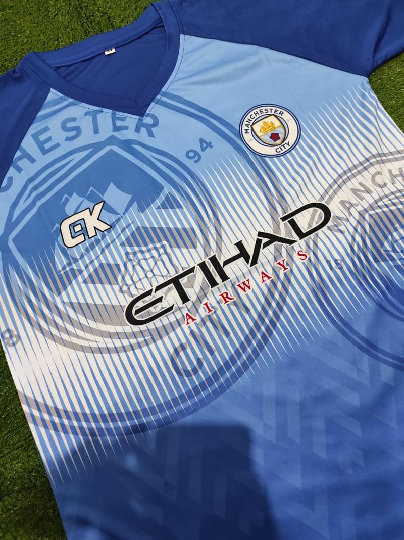 Product Introduction of BAJU JERSEY / BAJU FUTSAL PRIA/WANITA MANCHESTER CITY CK MC004-MC018 18