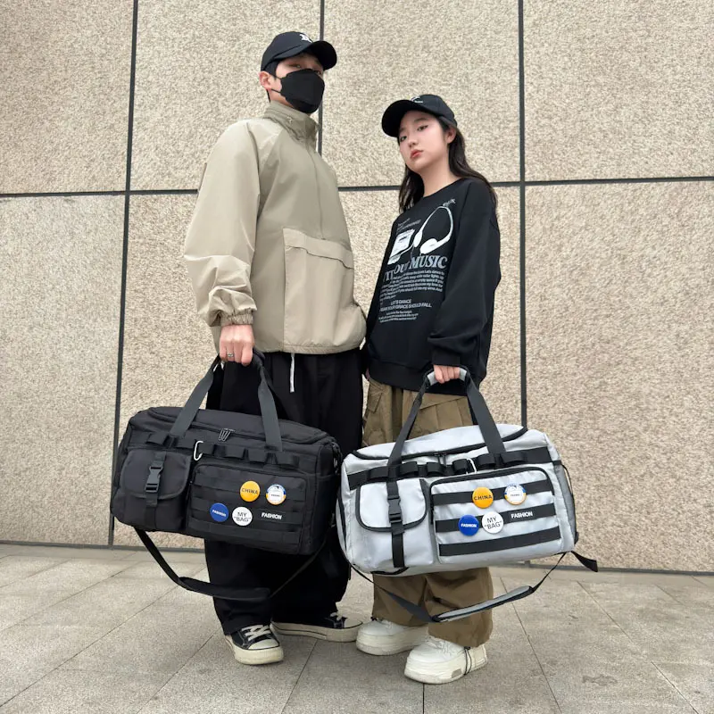 ins style Large capacity business travel bag Business travel crossbody bag sports dry and wet separation outdoor training backpack
