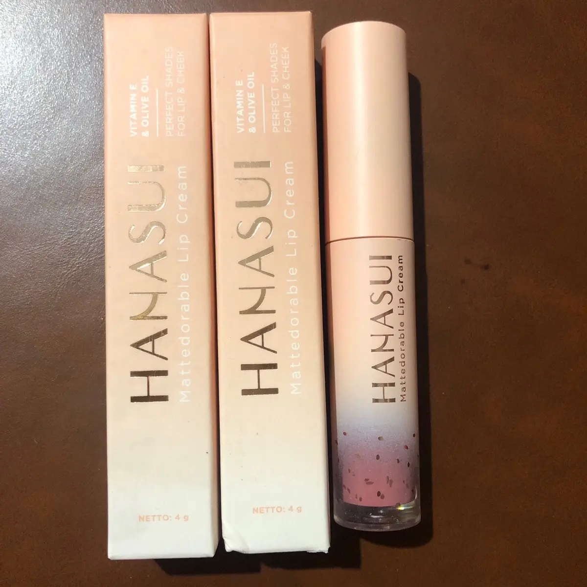 Hanasui Mattedorable Lip Cream Lipstik Cair Hanasui Lip Cream Hanasui Boba
