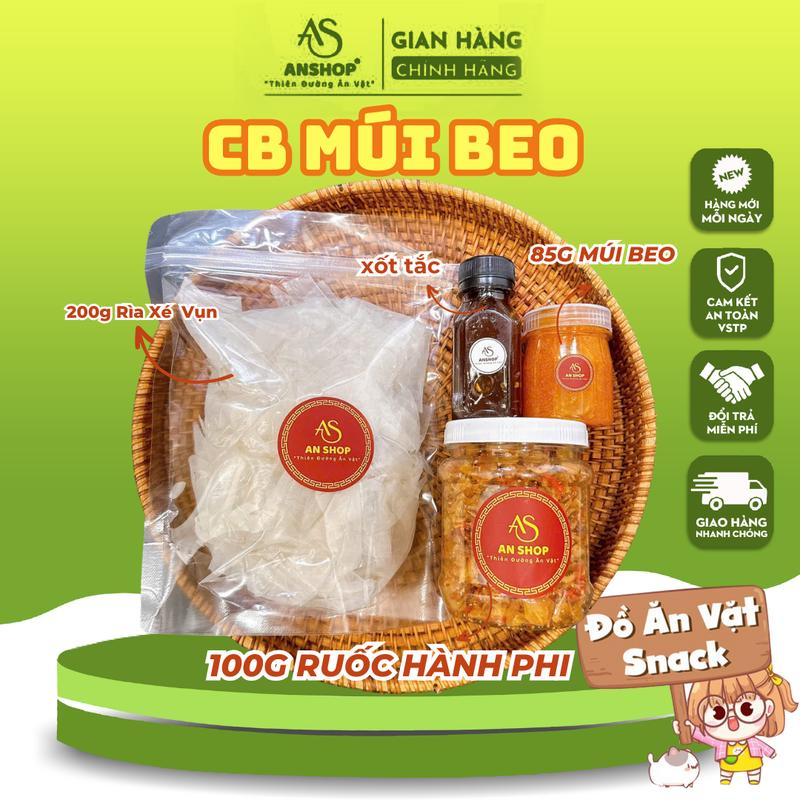 [COMBO MUỐI.BEO AN SHOP ] BÁNH TRÁNG PHƠI SƯƠNG (Đồ ăn vặt khô snack) Food