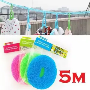 L13 Tali jemuran gantungan hanger baju 5 meter