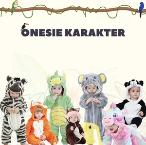 BABYPOTATO - Onesie Karakter Kostum Anak Bayi Lucu (0-6Bulan s/d 30-36Bulan)
