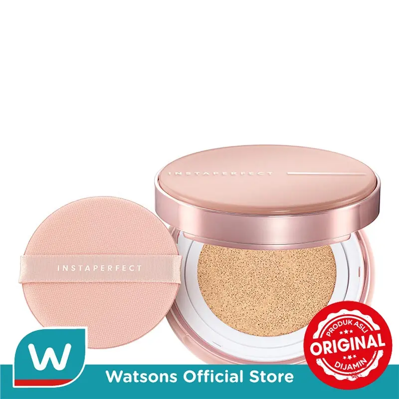 WARDAH Instaperfect Skincover Air Cushion 22 Light Ivory 1