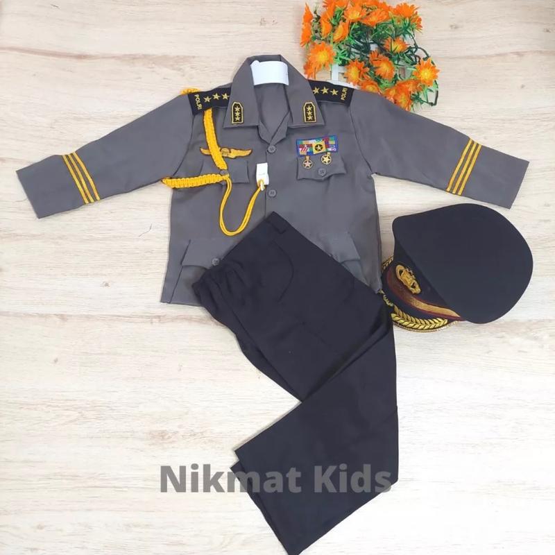 BAJU POLISI KOMBI (kijang) Anak 1