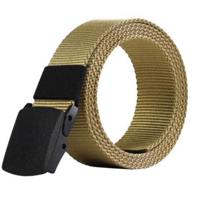 Product Introduction of Dây nịt nam vải dù khóa nhựa chống gỉ siêu bền cao cấp,thắt lưng nam vải bố ( ĐEN , KAIKI,NÂU , SỌC KẺ) 3