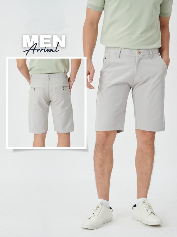 quần short tây âu nam co giản hai chiều 0