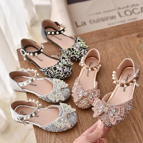Sepatu Flat Anak Perempuan Import Korea Fashion style KLAY