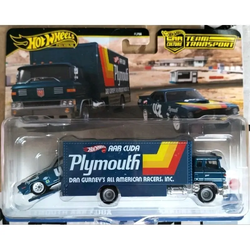 Store Minh Chung xe mô hình đồ chơi Hot wheels team transport 70 Plymouth aar cuda - Sakura sprinter hotwheels hili Toy