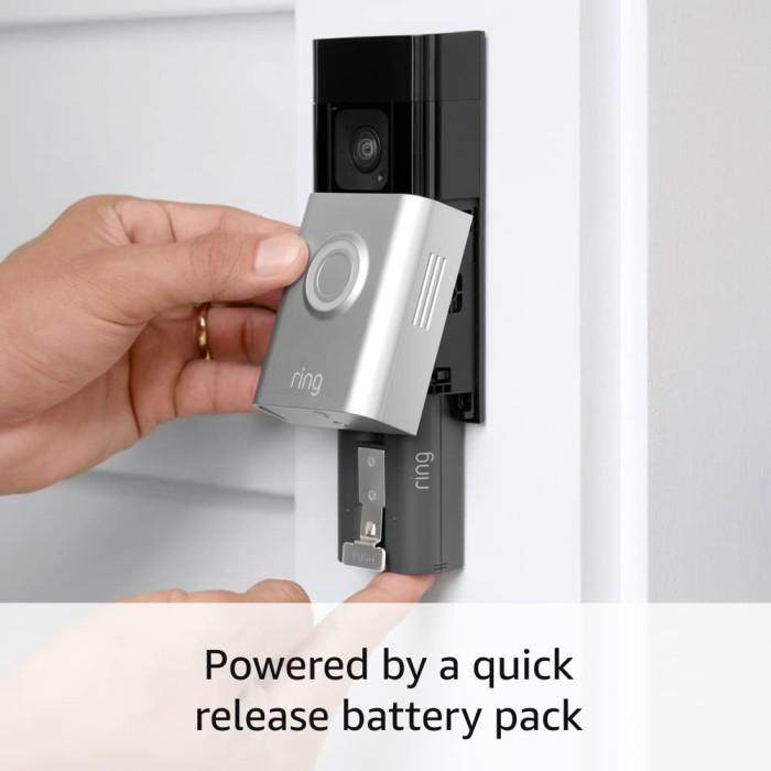 Ring Battery Doorbell Plus (2024 model) | Head-to-Toe HD+ Video, motion detection & alerts, and Two-Way Talk