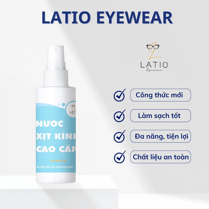 Product Introduction of Nước xịt lau mắt kính LATIO chuyên dụng Đa năng làm sạch bảo vệ mắt kính vượt trội 0