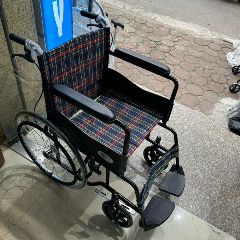 Xe Lăn phun sơn tĩnh điện chống han rỉ Có Phank Sau,Phank Trước(vải thoáng mát)