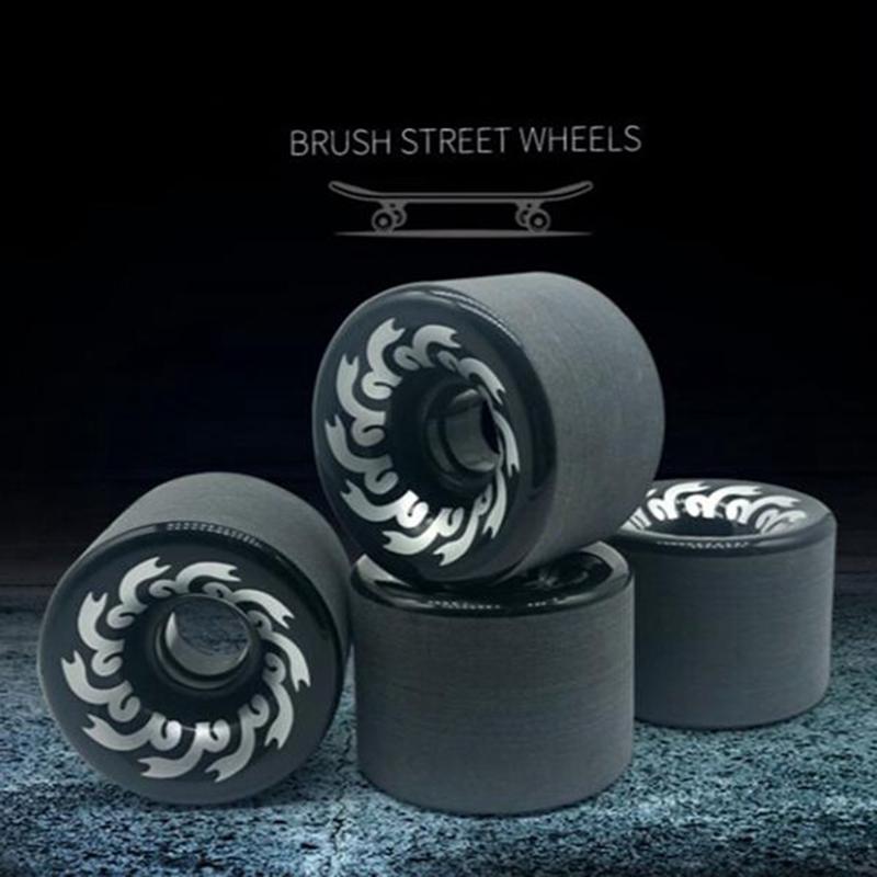 4Pcs Skateboard Accessories Double Warping 70X51Mm 82A Sliding Plate Grinding Wheel Long Board Wheels 2