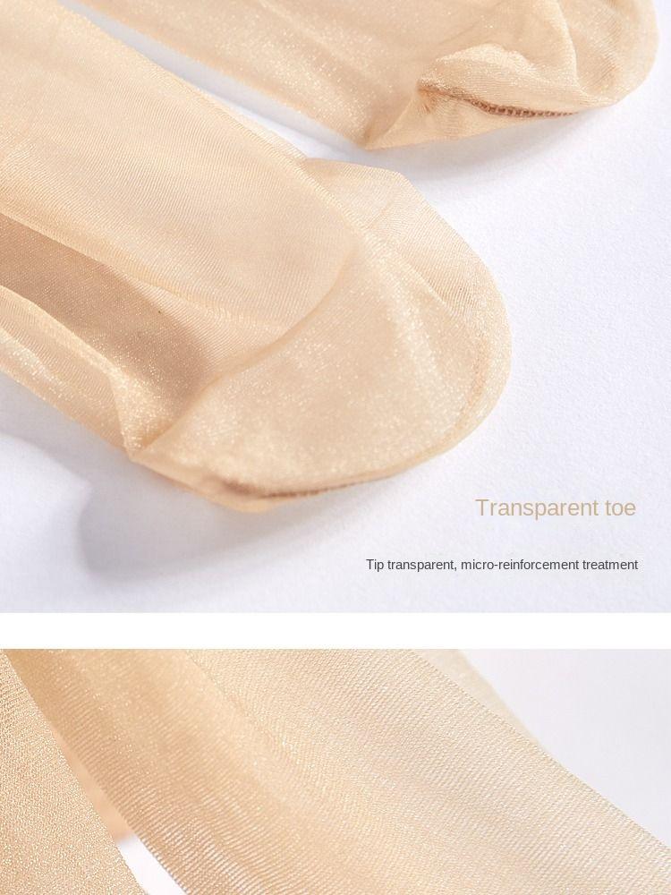 Product Introduction of Pearl Shiny Crystal Stockings 0D Transparent Sexy Ultra Slim Shiny Silk Stockings Naked Women Pure Desire Spring and Summer Womenswear Socks Lingerie Comfort Basic Minimalist 17
