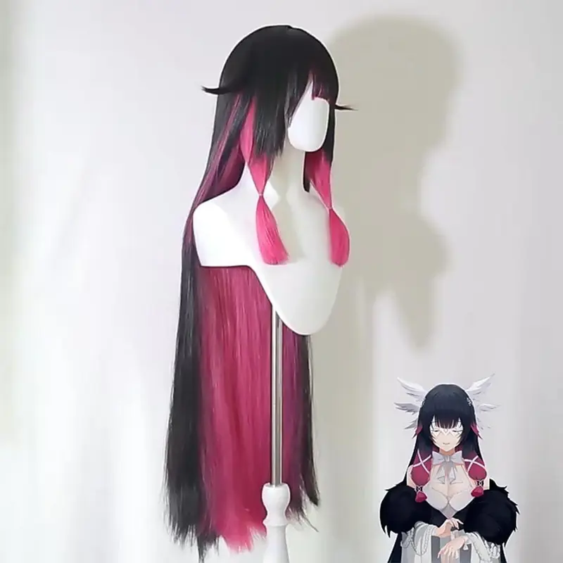 Wig Columbina Cosplay Genshin Impact 105cm untuk Dewasa dan Anak-anak Populer 5