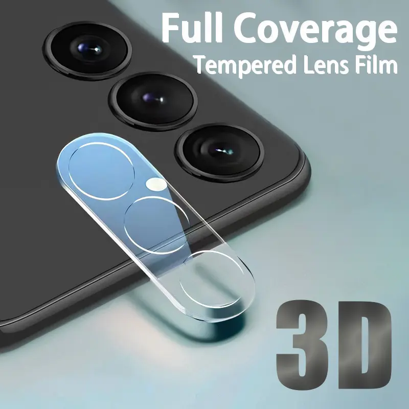 Bảo Vệ Camera Bao Phủ Toàn Bộ, 1 Chiếc, Dành Cho Samsung Galaxy A54, A55, A34, A35, A24, A25, A14, A15 5G, Ống Kính Sau, Phim Kính Cường Lực, Kính Bảo Vệ HD