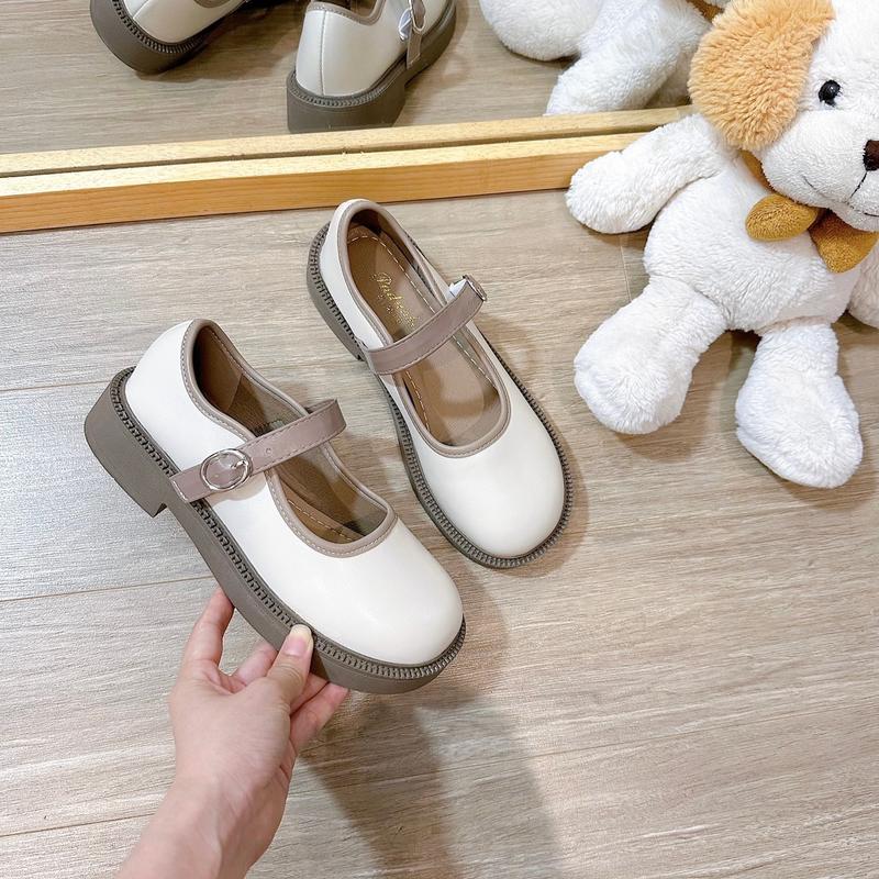 Giày búp bê viền nâu QCCC FULLBOX